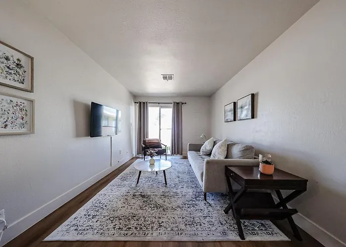 #4 The Cozy Cactus Budget Friendly Comfy Apartment
